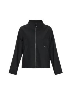 Dreimaster Damen Jacke in schwarz