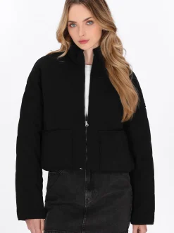 Dreimaster Damen Jacke in schwarz