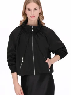 Dreimaster Damen Jacke in schwarz