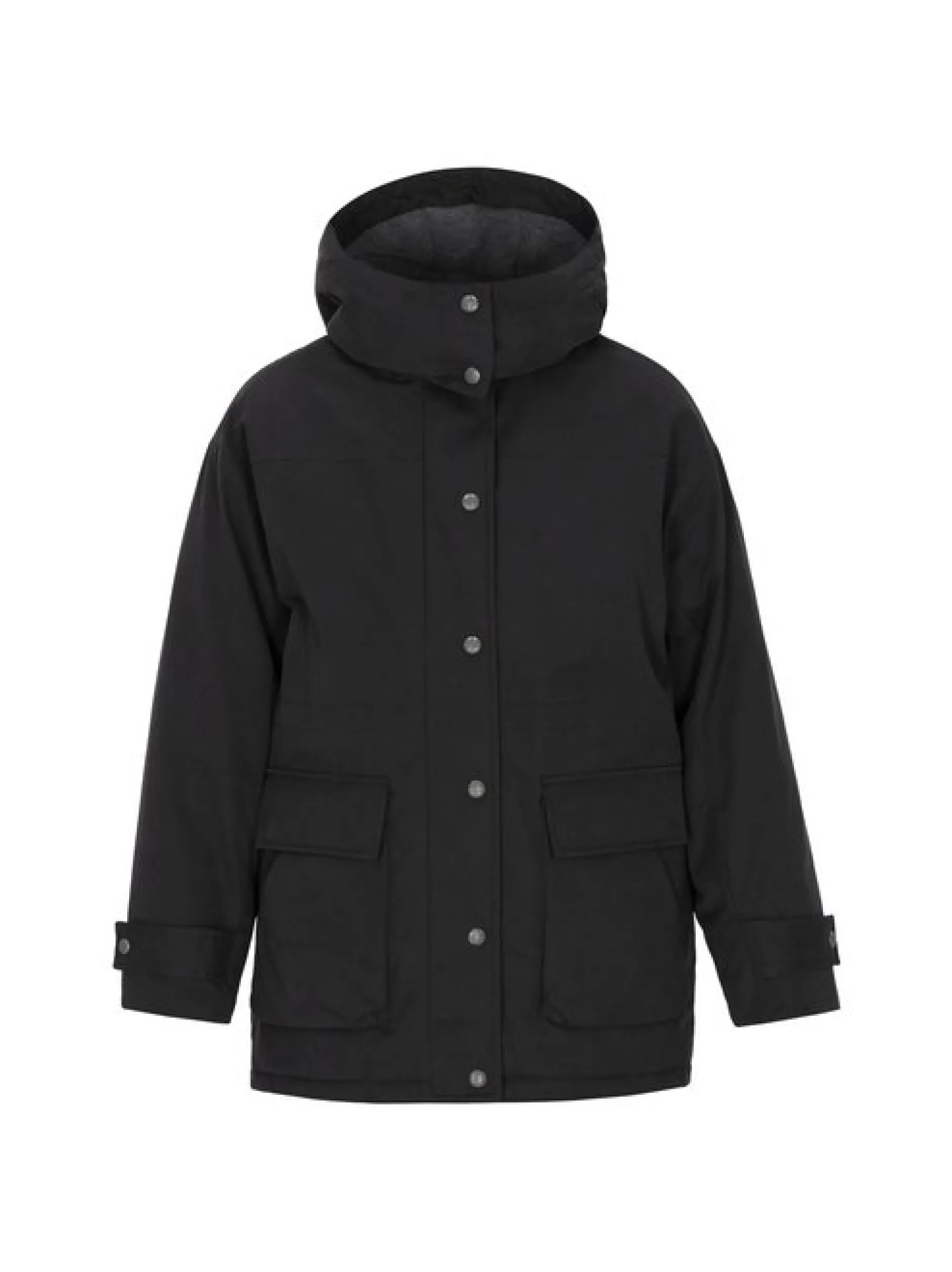 Dreimaster Damen Jacke in schwarz