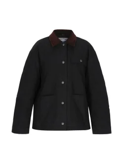 Dreimaster Damen Jacke in schwarz