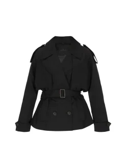 Dreimaster Damen Jacke in schwarz