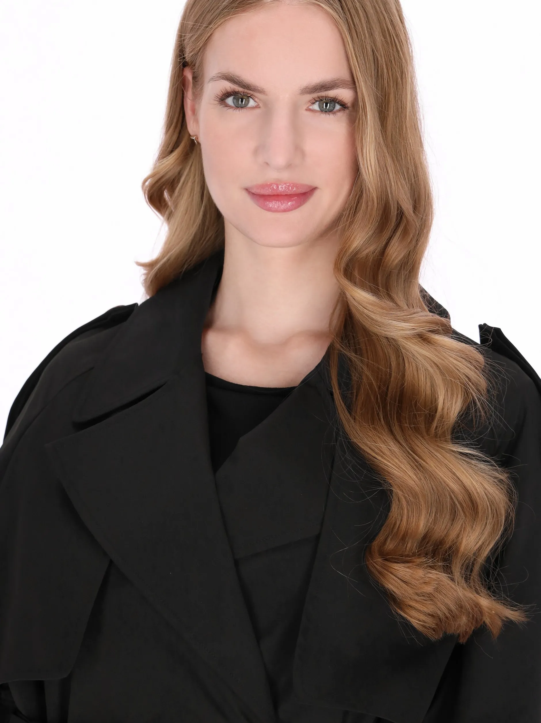 Dreimaster Damen Jacke in schwarz