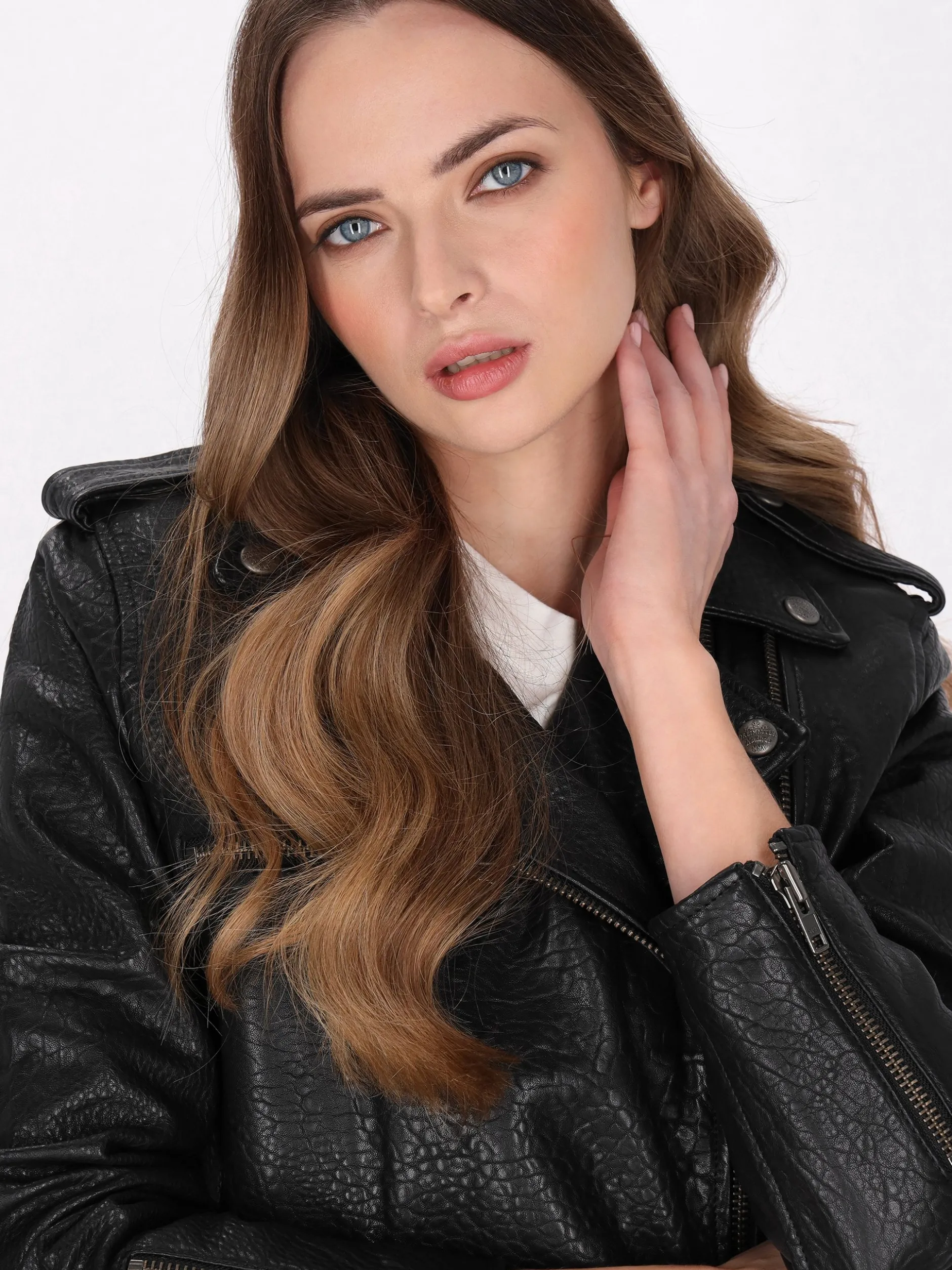 Dreimaster Damen Jacke in schwarz
