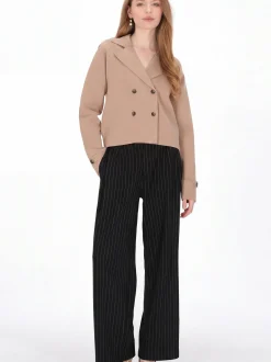 Dreimaster Damen Jacke in taupe