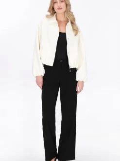Dreimaster Damen Jacke in weiß