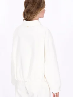 Dreimaster Damen Jacke in weiß
