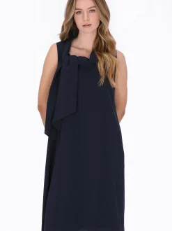 Dreimaster Damen Kleid in blau - Länge: mittel