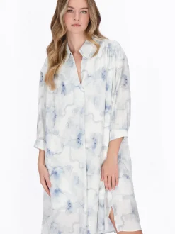 Dreimaster Damen Kleid in mehrfarbig - Länge: mittel