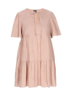 Dreimaster Damen Kleid in sand - Länge: mittel