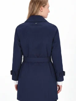 Dreimaster Damen Mantel in marine