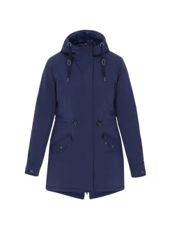 Dreimaster Damen Parka in marine