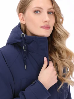 Dreimaster Damen Parka in marine