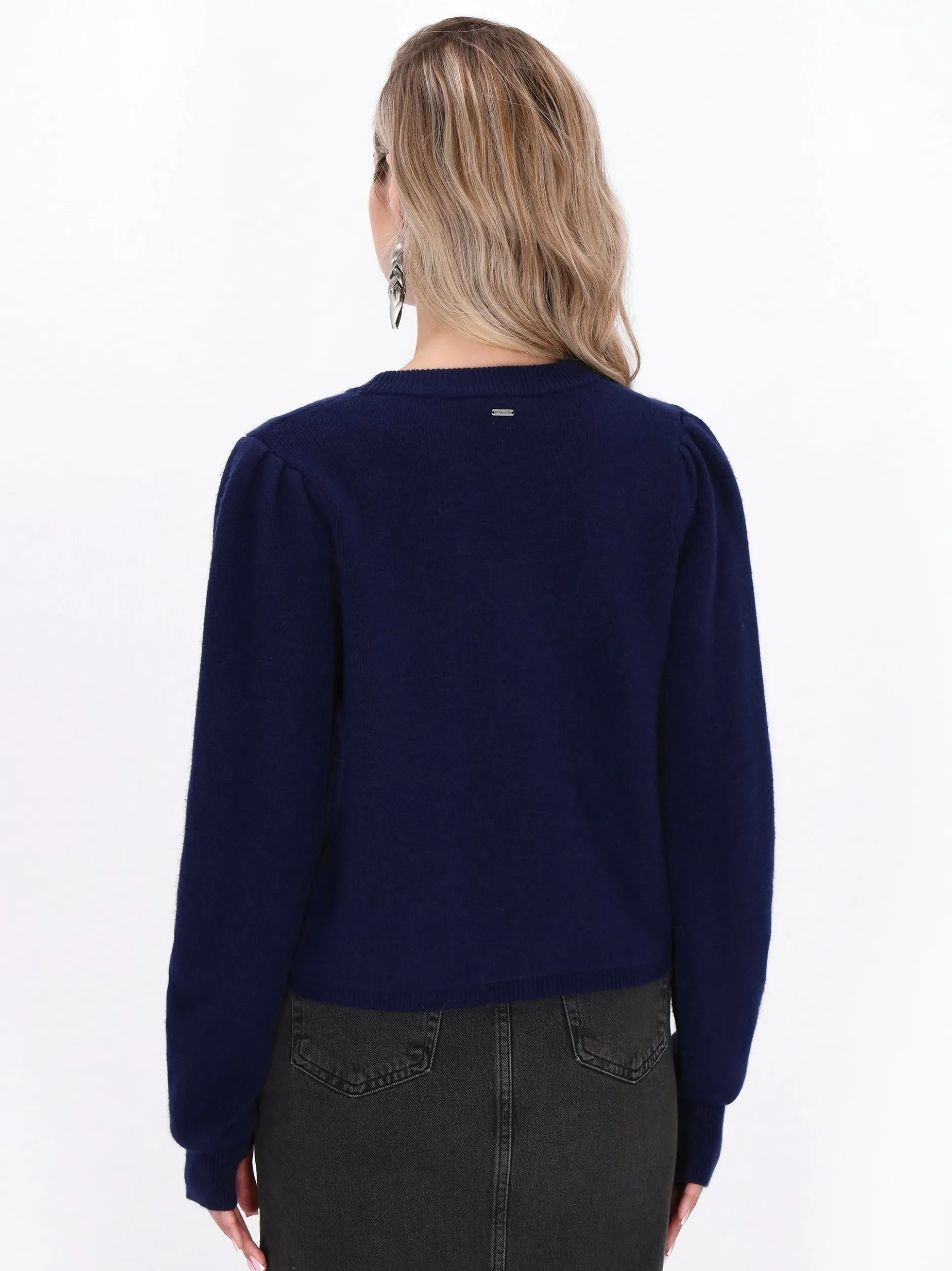 Dreimaster Damen Pullover in marine