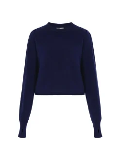 Dreimaster Damen Pullover in marine