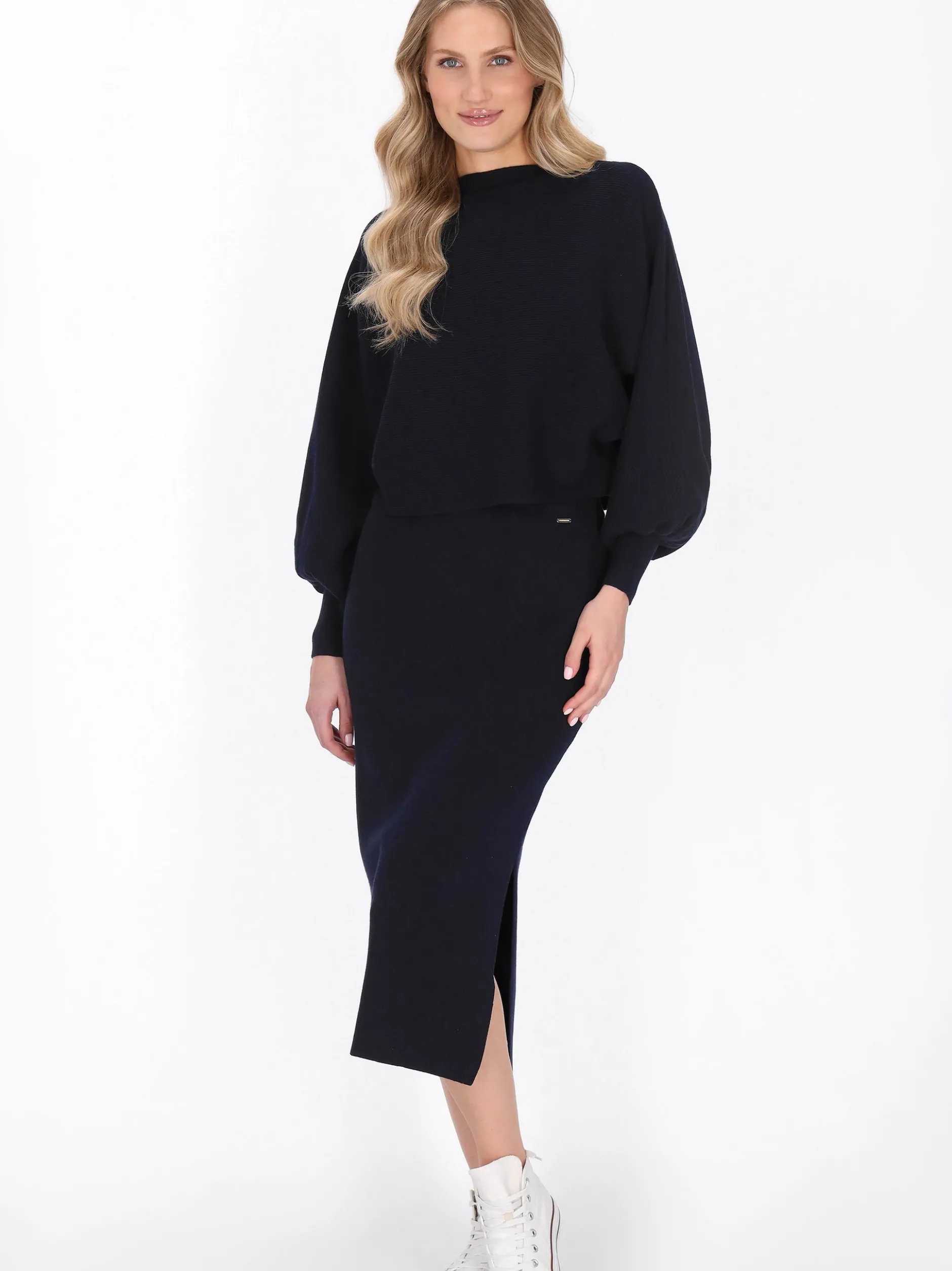 Dreimaster Damen Pullover in marine