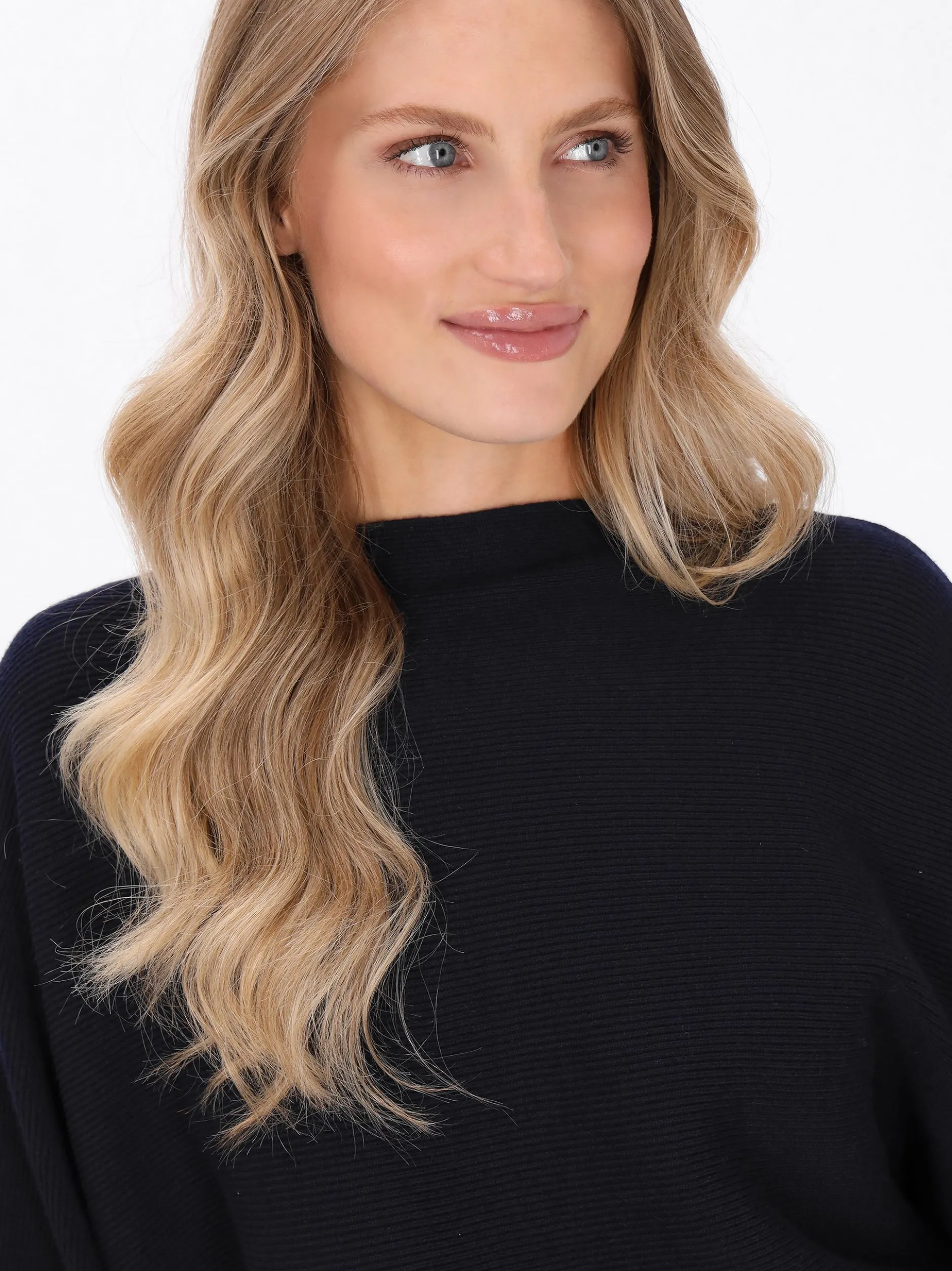 Dreimaster Damen Pullover in marine