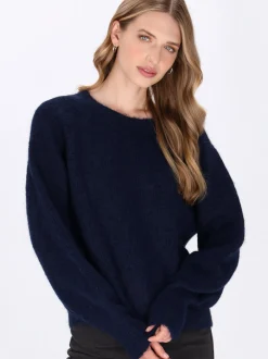 Dreimaster Damen Pullover in marine