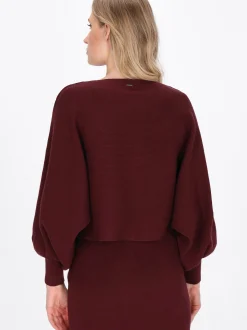 Dreimaster Damen Pullover in rot