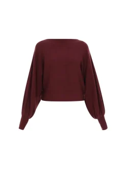 Dreimaster Damen Pullover in rot