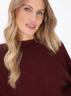 Dreimaster Damen Pullover in rot