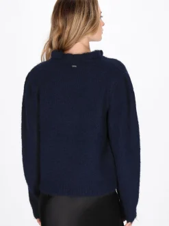 Dreimaster Damen Pullover in marine