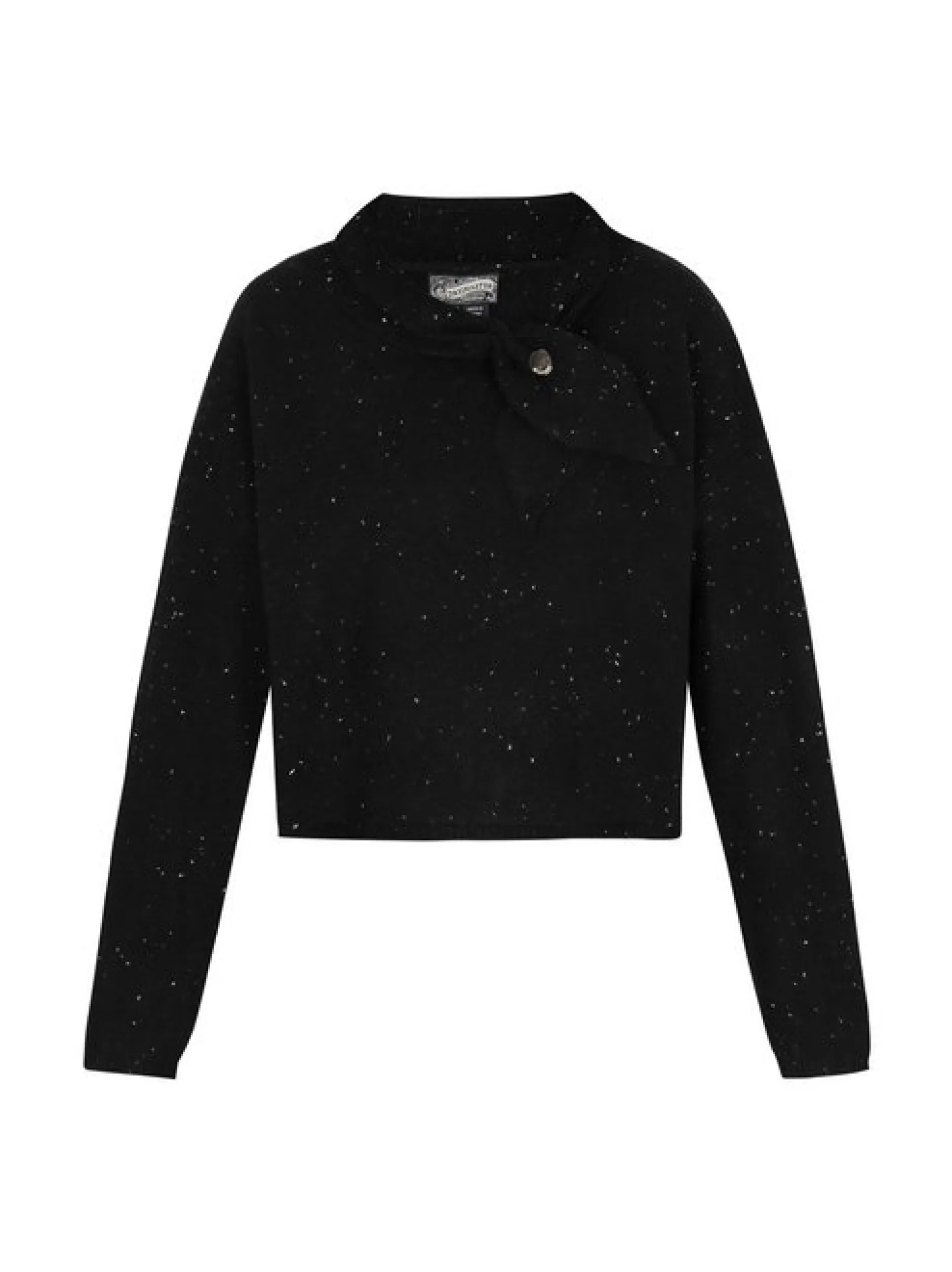 Dreimaster Damen Pullover in schwarz