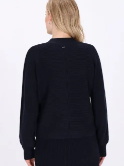 Dreimaster Damen Pullover in marine