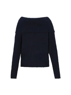 Dreimaster Damen Pullover in marine