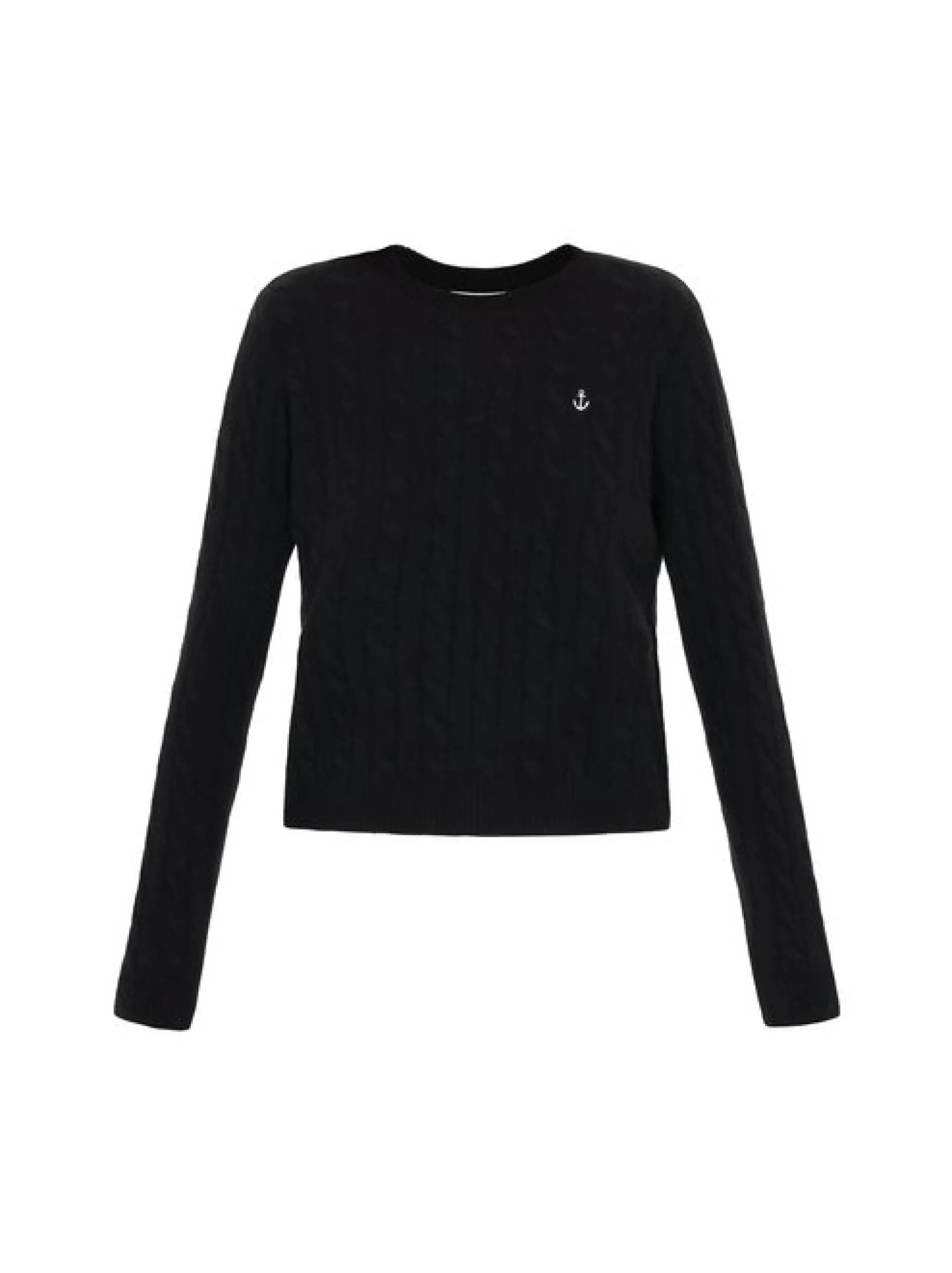 Dreimaster Damen Pullover in schwarz