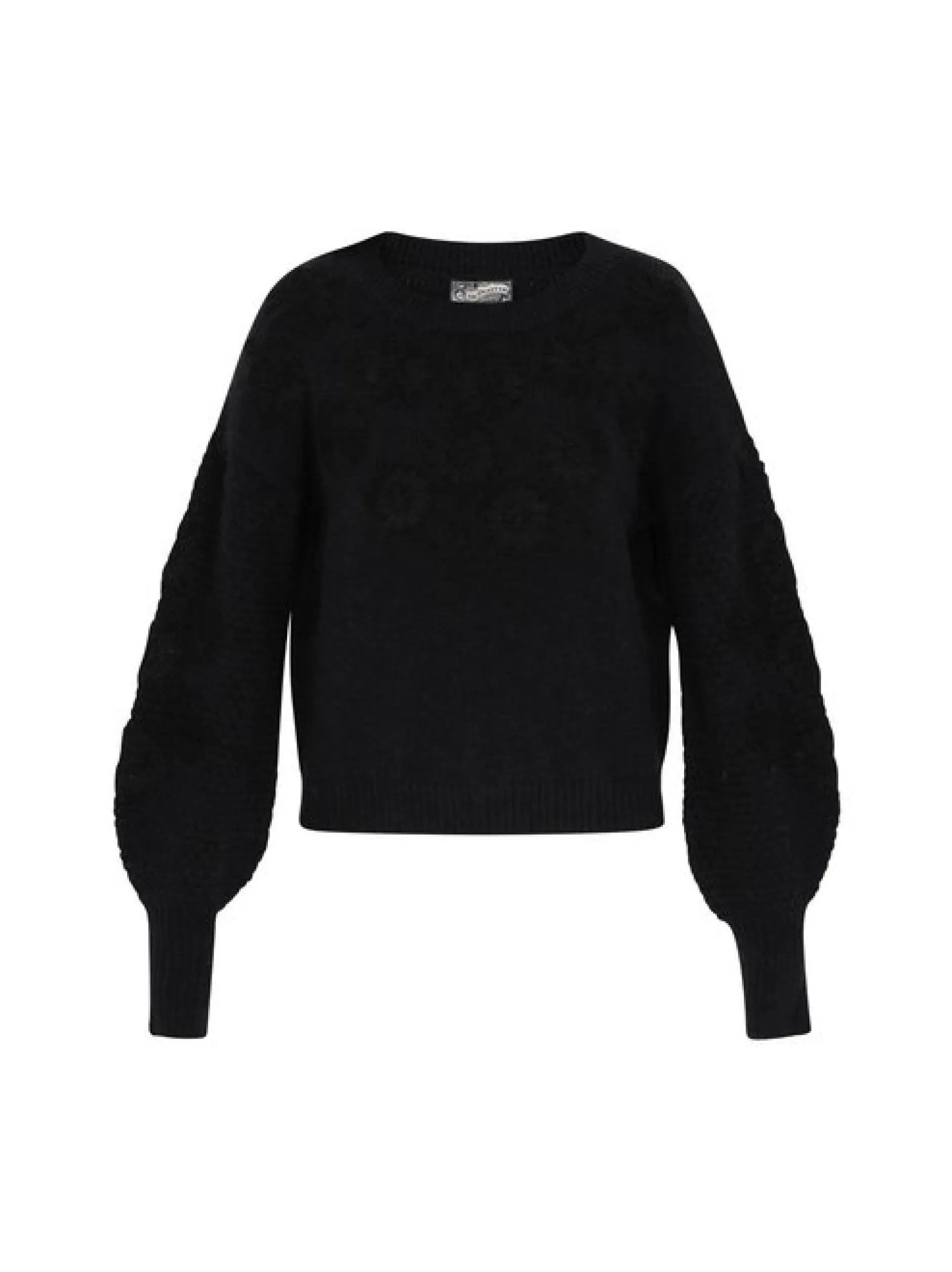 Dreimaster Damen Pullover in schwarz