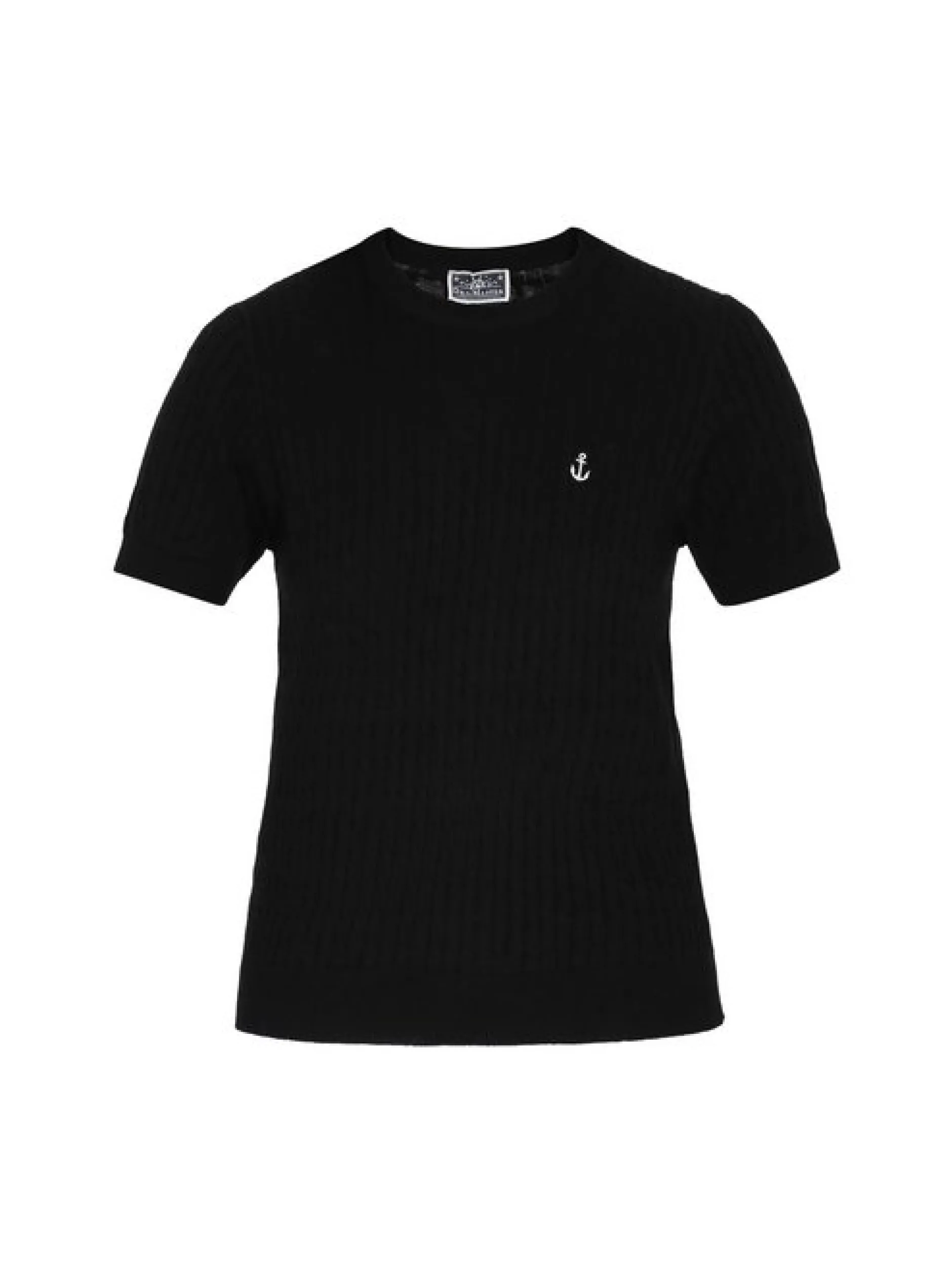 Dreimaster Damen Pullover in schwarz