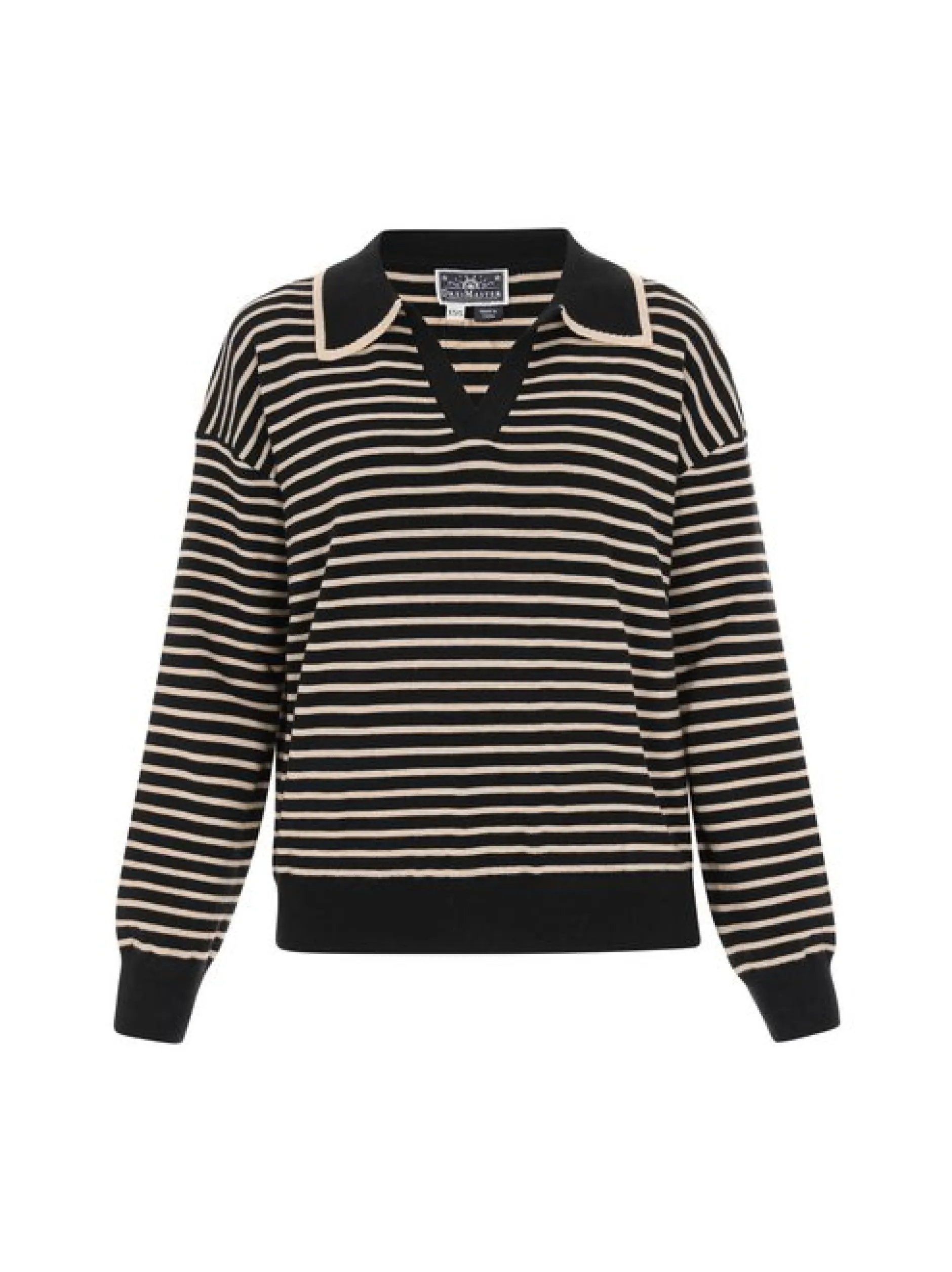 Dreimaster Damen Pullover in schwarz