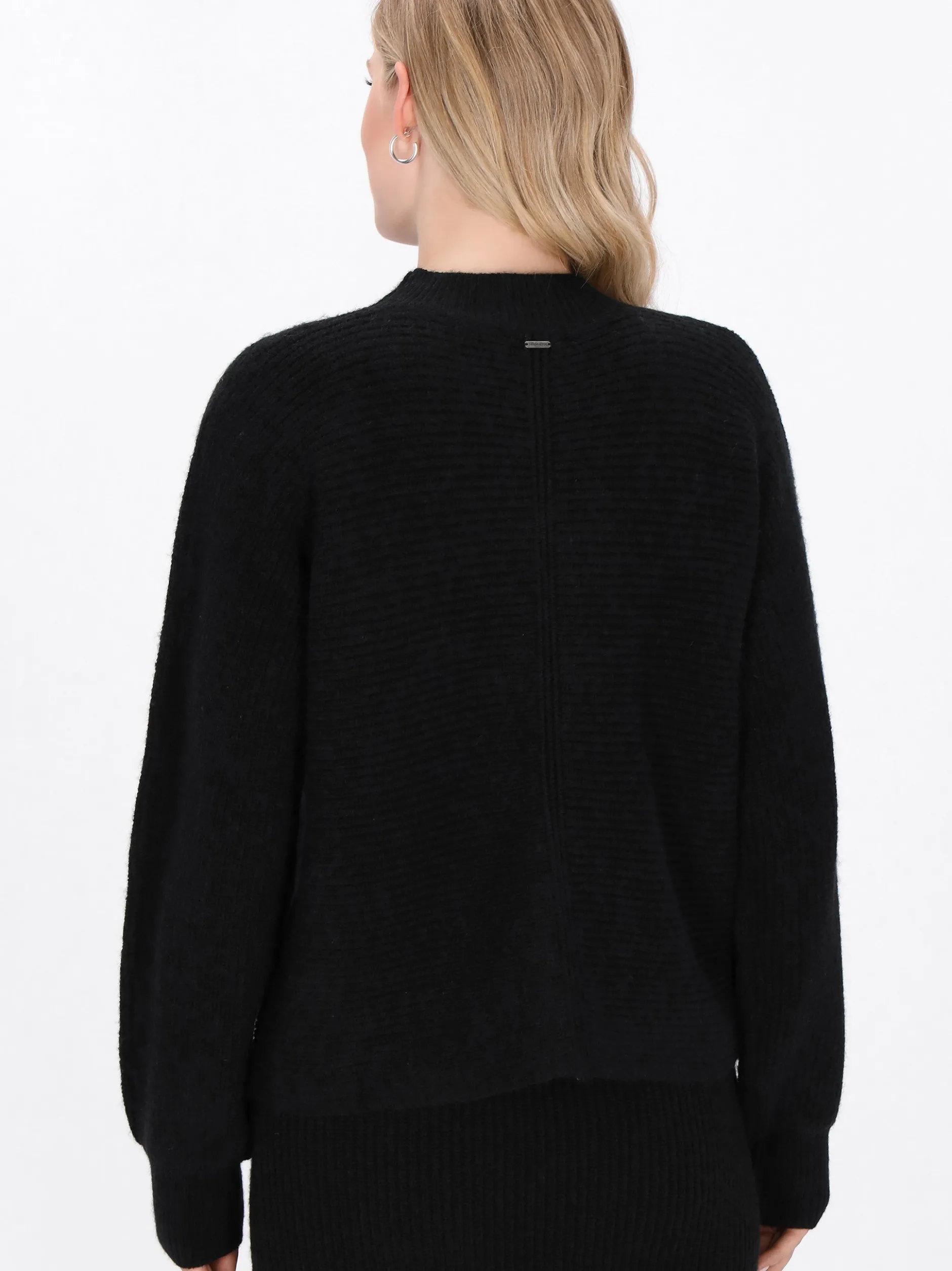 Dreimaster Damen Pullover in schwarz
