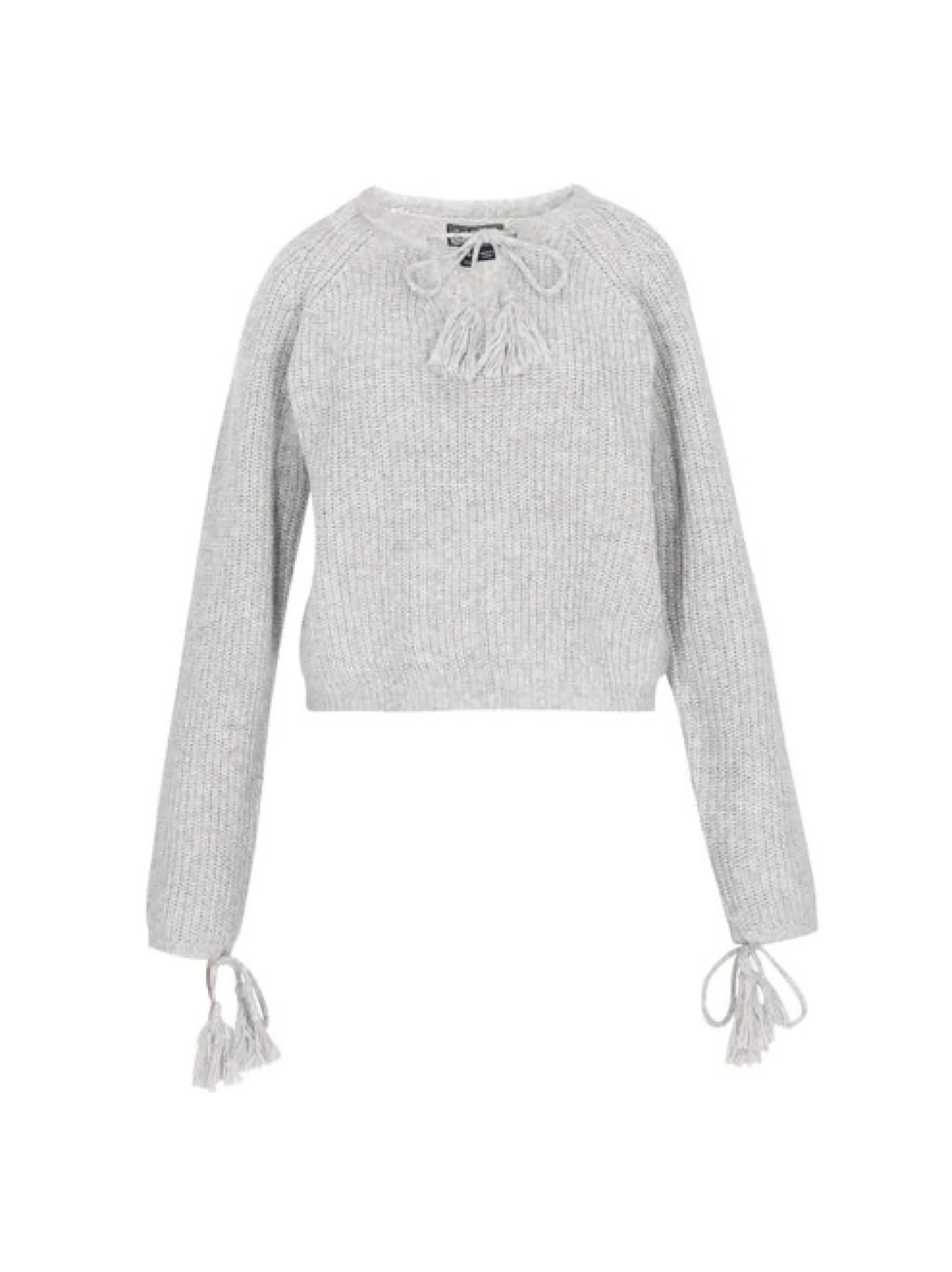 Dreimaster Damen Pullover in grau