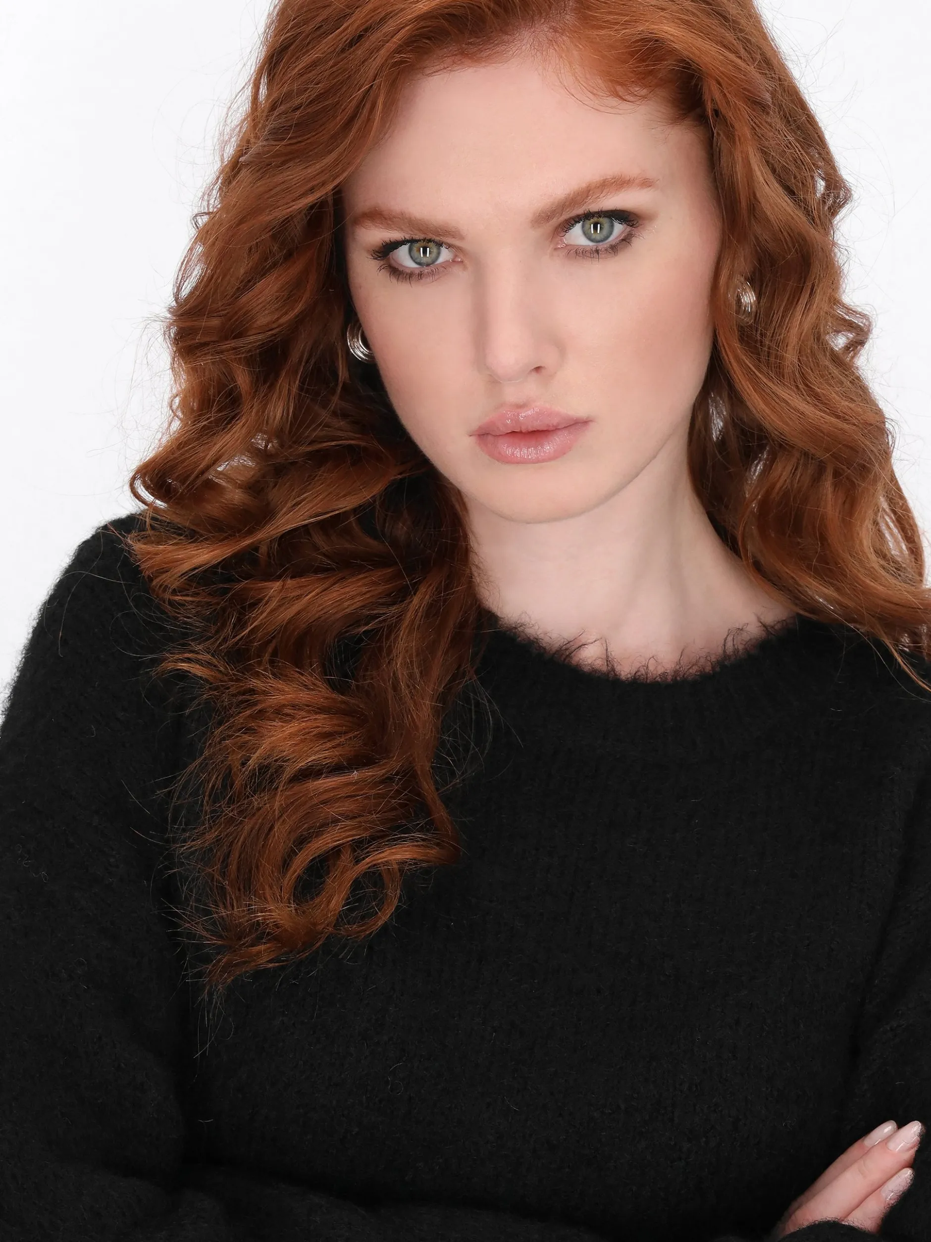 Dreimaster Damen Pullover in schwarz