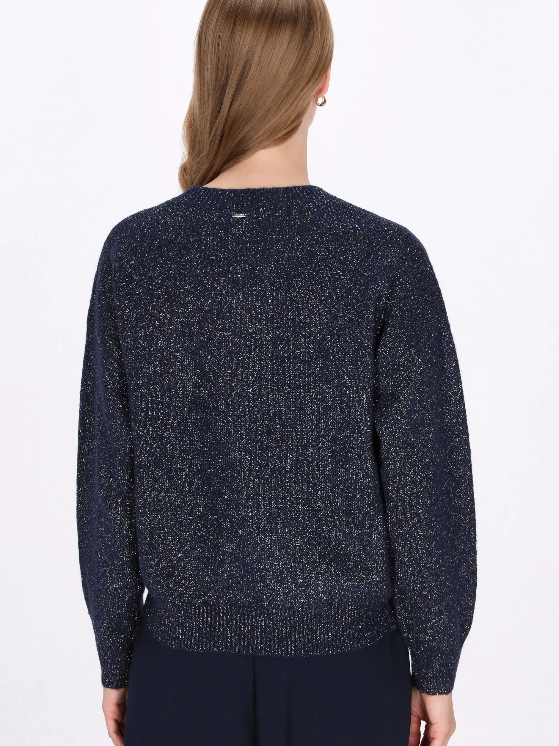 Dreimaster Damen Pullover in marine