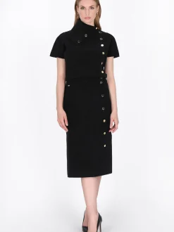 Dreimaster Damen Pullover in schwarz