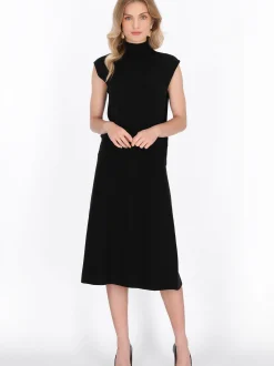 Dreimaster Damen Pullunder in schwarz