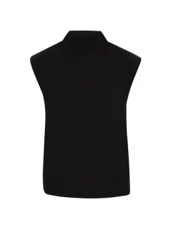 Dreimaster Damen Pullunder in schwarz