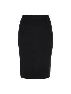 Dreimaster Damen Rock in schwarz