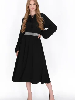 Dreimaster Damen Rock in schwarz