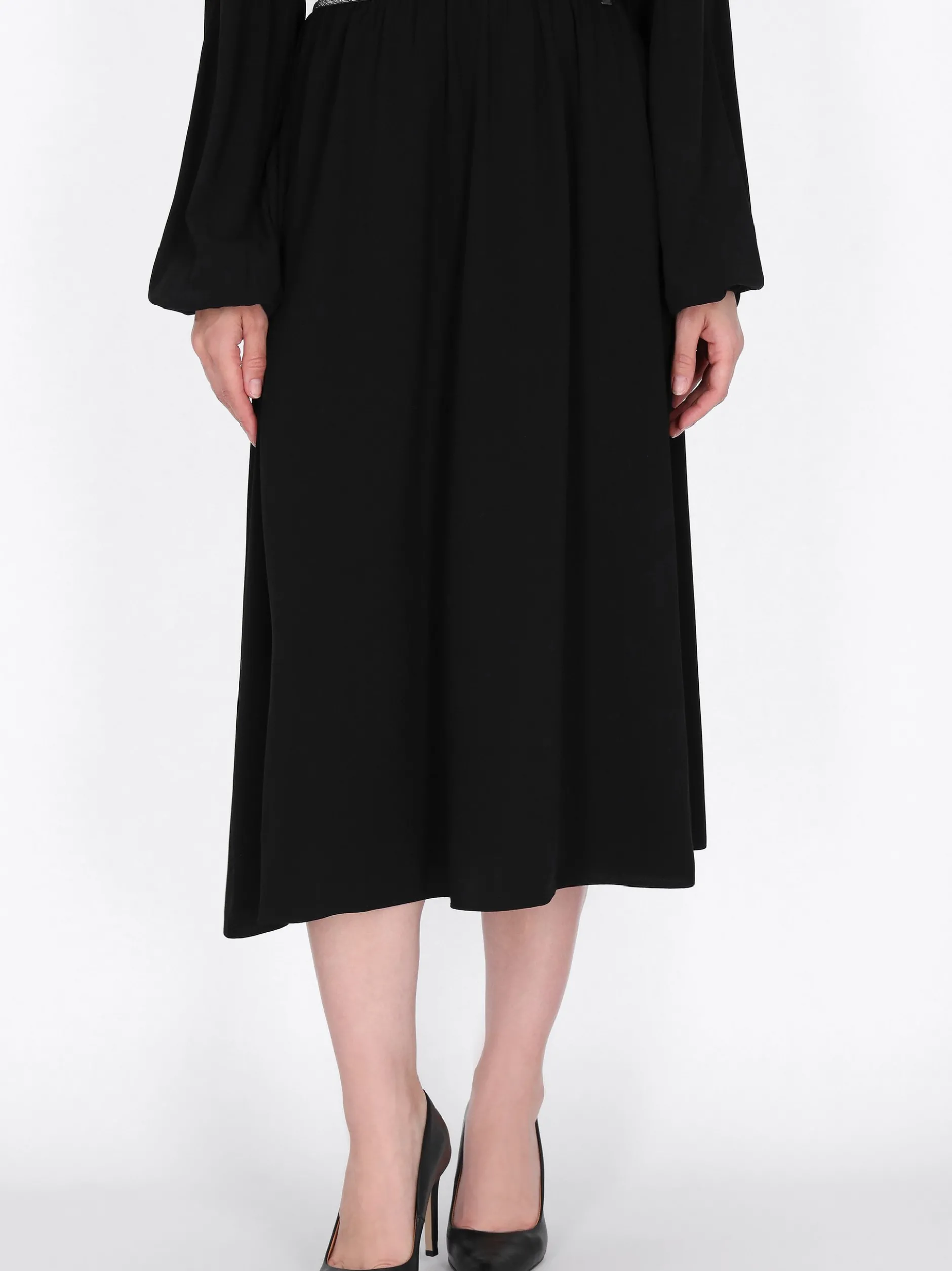 Dreimaster Damen Rock in schwarz