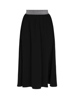 Dreimaster Damen Rock in schwarz