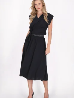 Dreimaster Damen Rock in schwarz