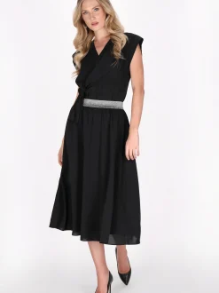 Dreimaster Damen Rock in schwarz