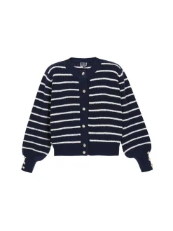 Dreimaster Damen Strickjacke in marine