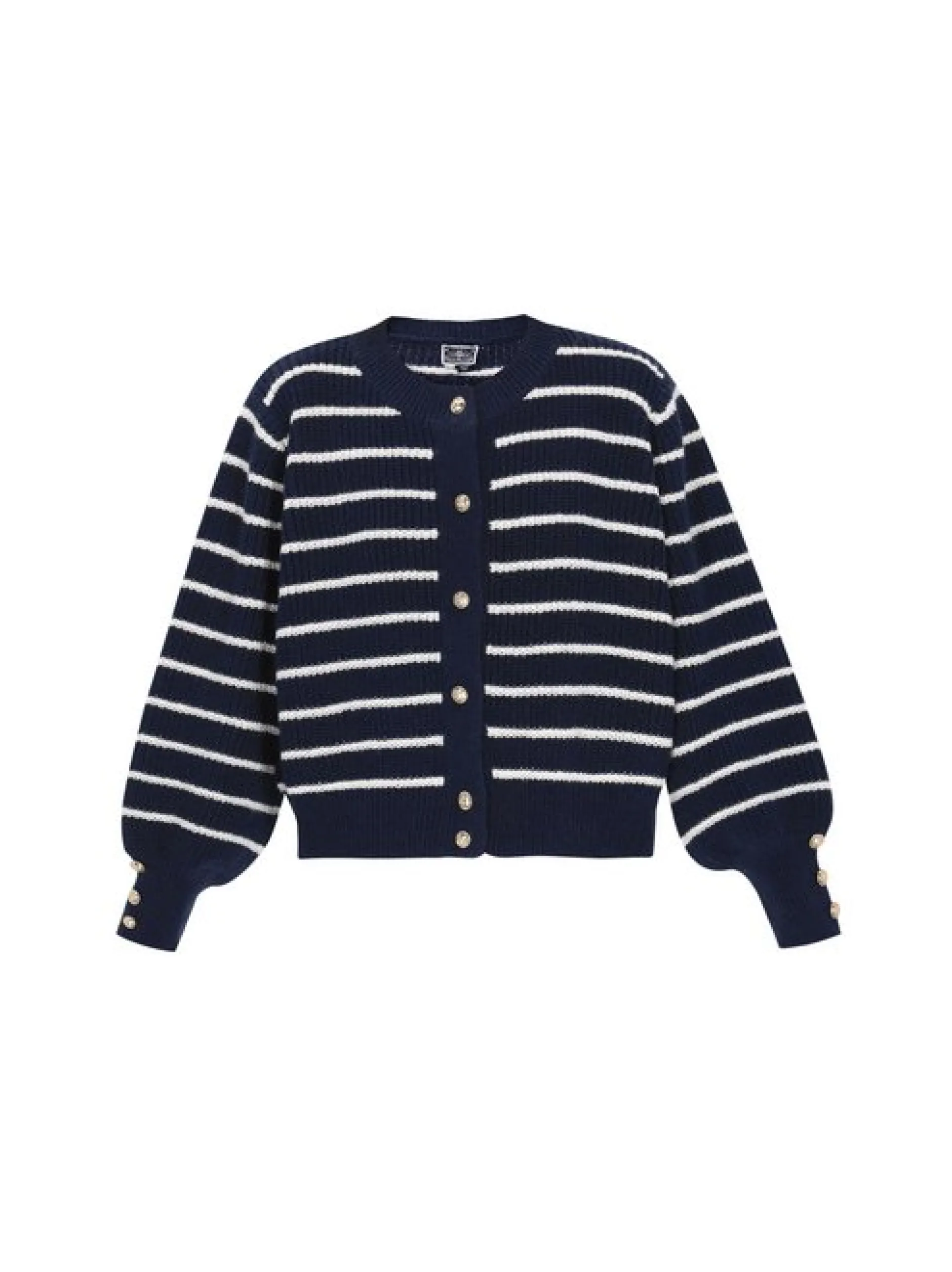Dreimaster Damen Strickjacke in marine