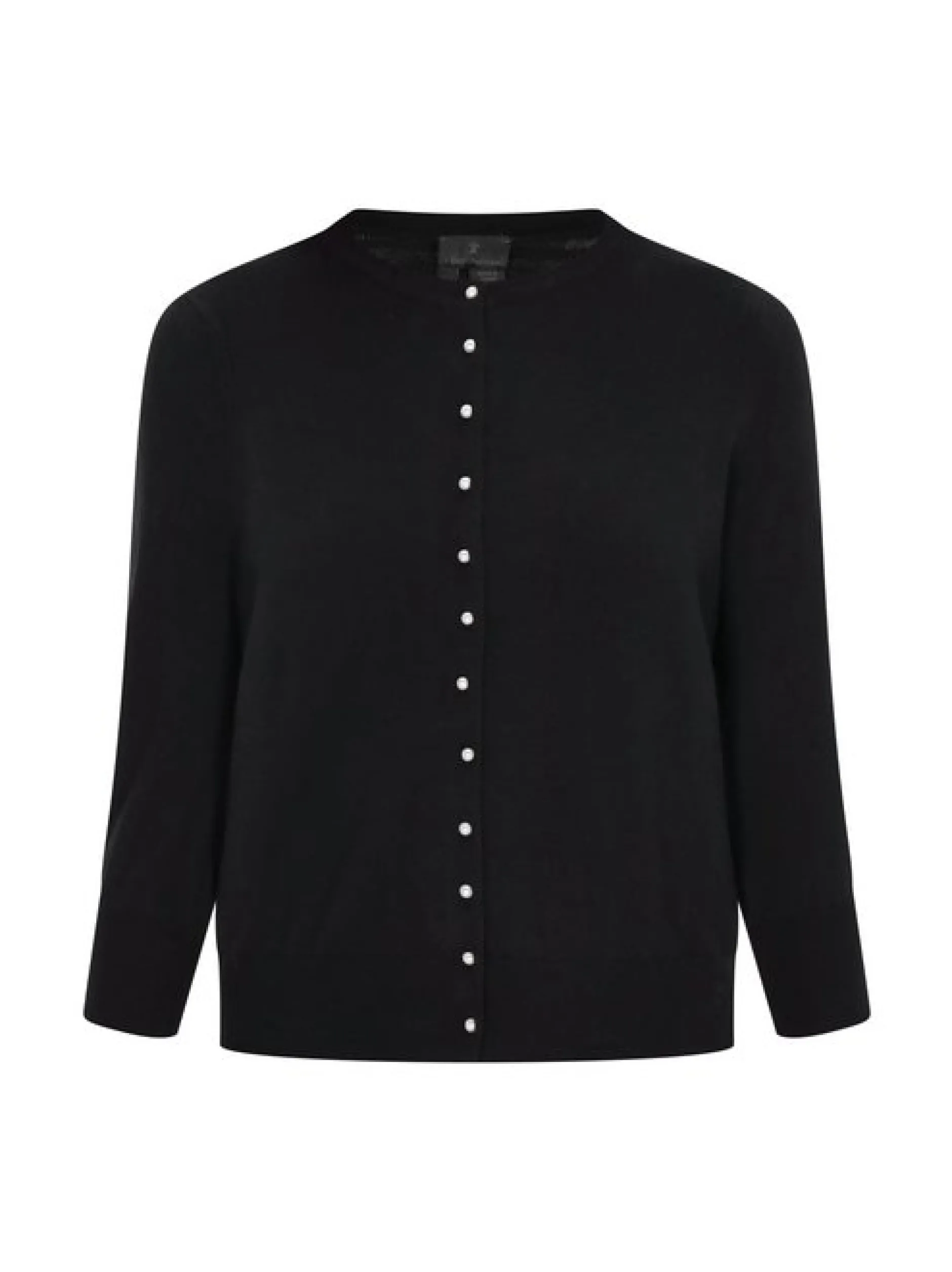 Dreimaster Damen Strickjacke in schwarz
