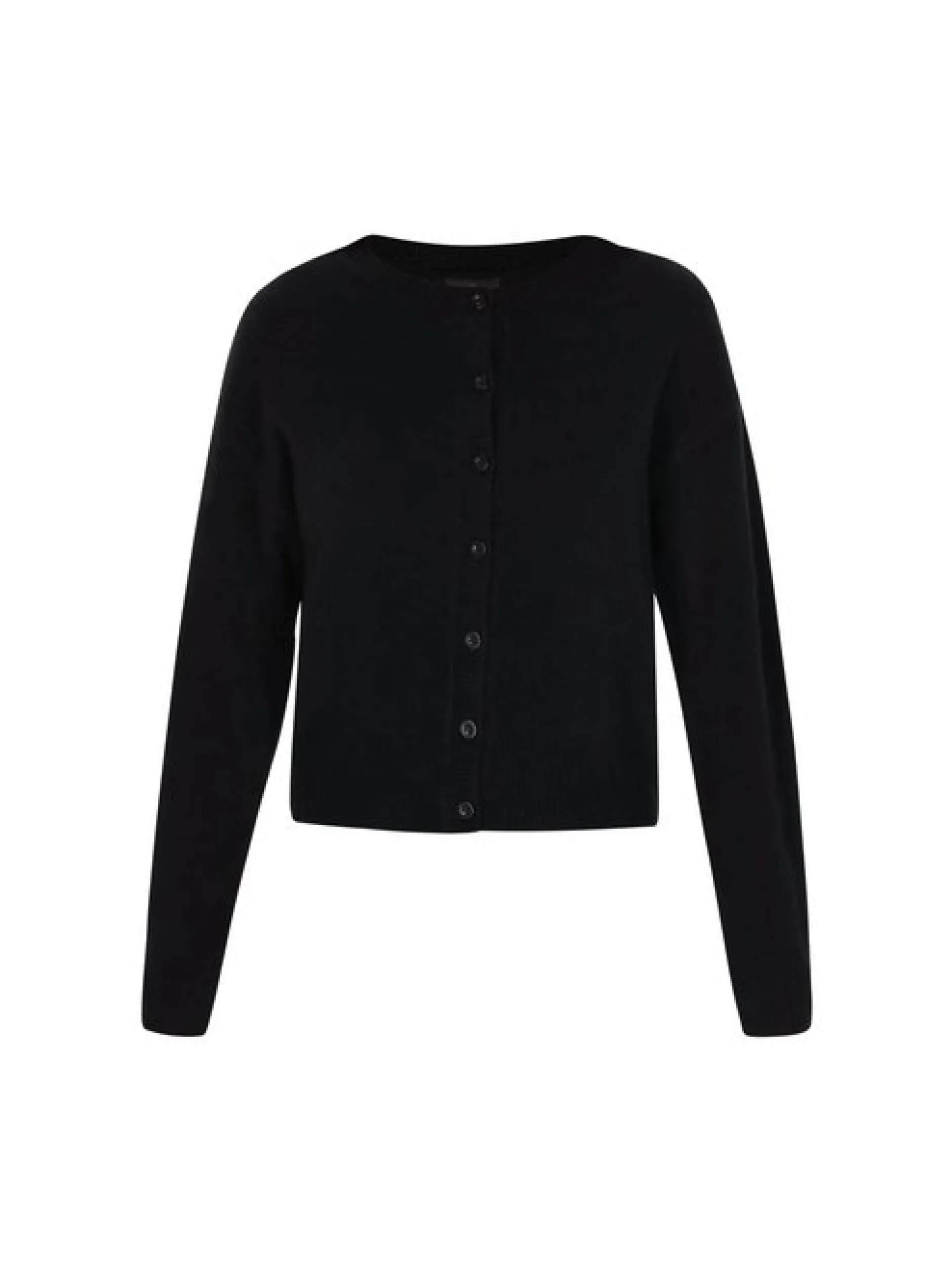 Dreimaster Damen Strickjacke in schwarz